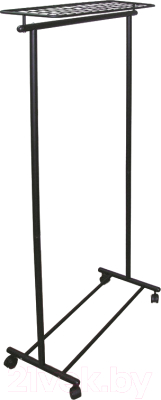 Стойка для одежды Мебелик М 9 на колесах - фото