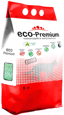 Наполнитель для туалета Eco-Premium Алоэ