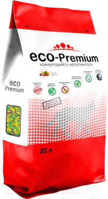 Наполнитель для туалета Eco-Premium Тутти-Фрутти - фото