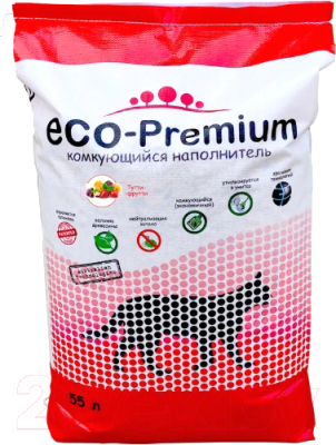 Наполнитель для туалета Eco-Premium Тутти-Фрутти - фото