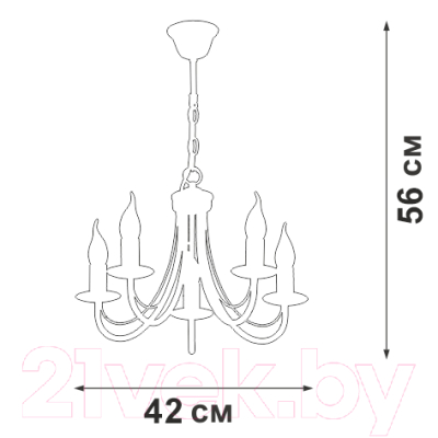 Люстра Vitaluce V3714-3/5