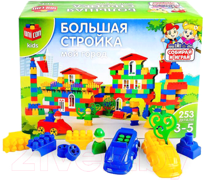 Конструктор Соломон Мой город Большая стройка / 3142420