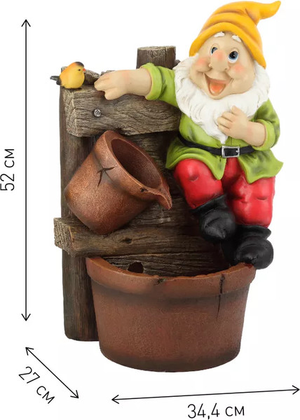 Фонтан скульптурный Green Apple Гном GAUF-02 / Б0043462