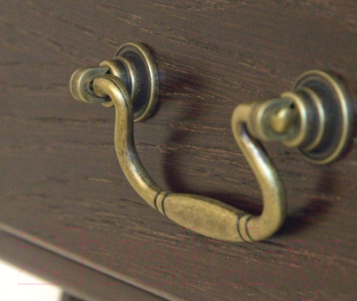 Консольный столик Мебелик Берже 14 (темно-коричневый)