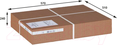 Этажерка Мебелик Джульетта-2 (орех)
