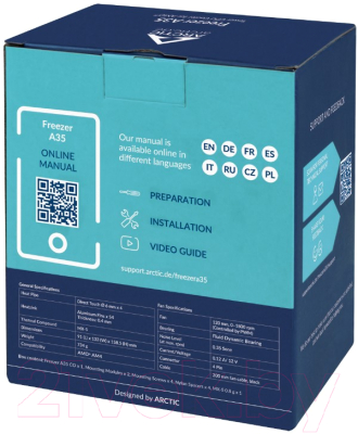 Кулер для процессора Arctic Cooling Freezer A35 / ACFRE00112A