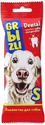 Лакомство для собак GRЫZLI Жевательное для мелких пород / 2317 - фото