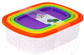 Набор контейнеров SparkPlast BioFresh IS10706 - фото