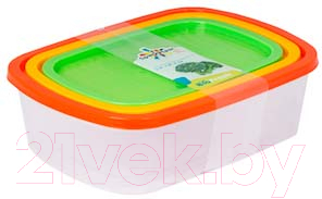 Набор контейнеров SparkPlast BioFresh IS10708 - фото