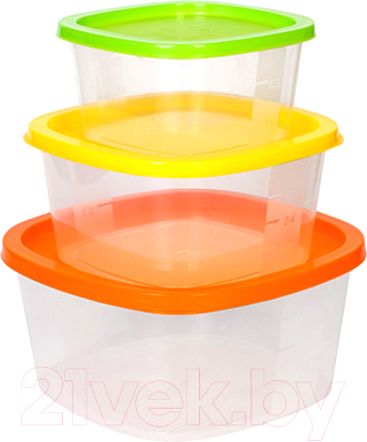 Набор контейнеров SparkPlast BioFresh IS10512 - фото
