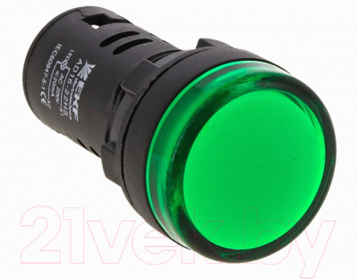 Лампа сигнальная EKF AD16-22HS / LEDM-AD16-G-24 - фото