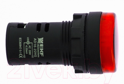 Лампа сигнальная EKF AD16-22HS / LEDM-AD16-R