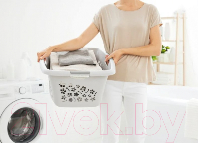 Корзина для белья Rotho Flowers / 1756790002