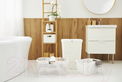 Корзина для белья Rotho Country / 1040401100