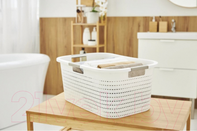 Корзина для белья Rotho Country / 1040401100