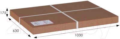 Журнальный столик Мебелик Гурон 1 (венге структура)