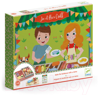 Гриль игрушечный Djeco Барбекью / 06543/18