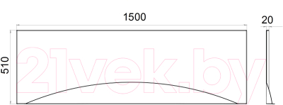 Экран для ванны Triton Gamma/Стандарт/Нерея/Ультра/Рига/Европа 150