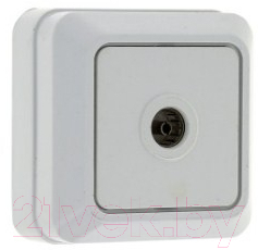 Розетка EKF Рим-1 TV 75 Ом 5-862Мгц - фото