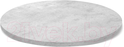 Обеденный стол Sheffilton SHT-TU2-1/90 ЛДСП (черный муар/бетон чикаго светло-серый)