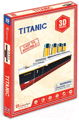 Конструктор CubicFun Титаник / S3017h - фото