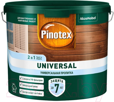 Пропитка для дерева Pinotex Universal 2в1 - фото