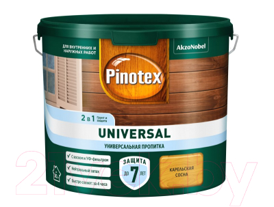 Пропитка для дерева Pinotex Universal 2в1