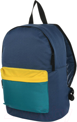 Школьный рюкзак Creativiki Street Basic / РЮК40КР-СЖ (синий) - фото
