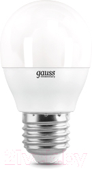 Лампа Gauss Elementary Globe E27 8W 6500K / 53238 - фото