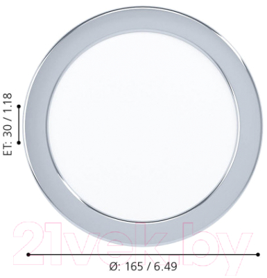 Точечный светильник Eglo Fueva 5 99209