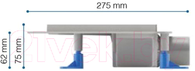 Трап для душа Styron STY-KM