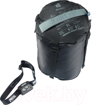 Спальный мешок Deuter 2022 Orbit +5° SL левый/ 3701022-4336 (Shale/Slateblue)