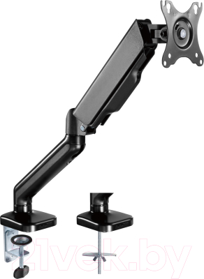 Кронштейн для монитора Ergosmart Power Black LDT46-C012 - фото