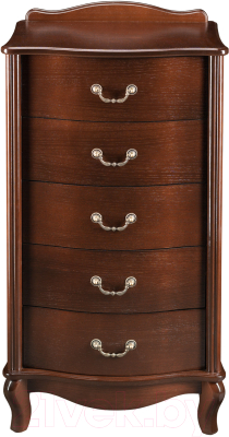 Комод Мебелик Джульетта узкий 5 ящиков - фото