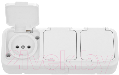 Розетка Bylectrica Пралеска аква РА16-0131 - фото