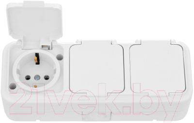 Розетка Bylectrica Пралеска аква РА16-0132 - фото