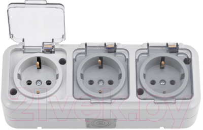 Розетка Bylectrica Пралеска аква РА16-0132(02) - фото