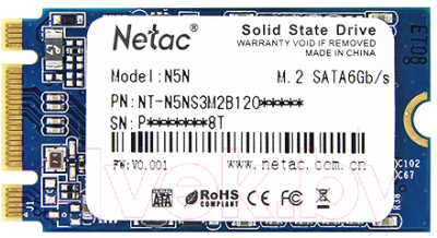 SSD диск Netac N5N M.2 512GB (NT01N5N-512-N4X) - фото