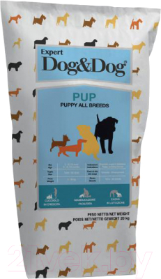Сухой корм для собак Dog & Dog Expert Puppy All Breeds (20кг) - фото