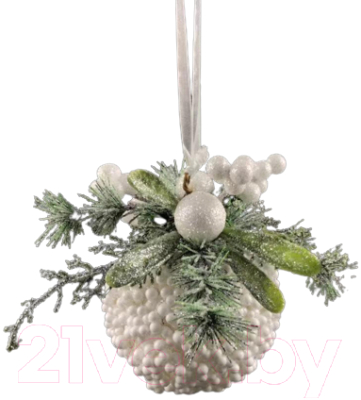 Набор шаров новогодних Merry Bear E38-20/1-T4 - фото