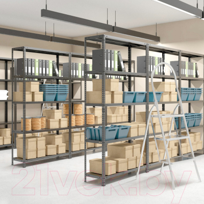 Стеллаж металлический Brabix Ms Kd-200/60-6 / 291274