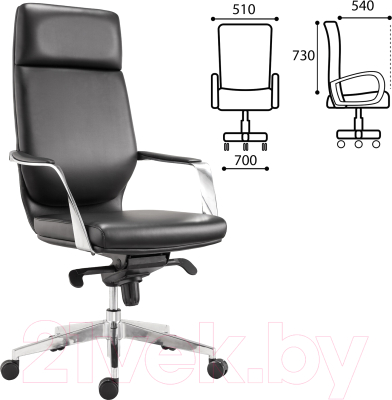 Кресло офисное Brabix Premium Resonance EX-755 / 532487 (черный)