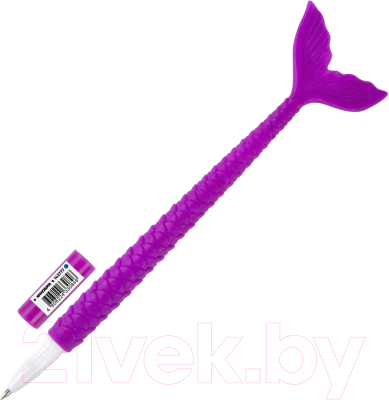 Ручка шариковая Юнландия Русалка / 143777 - фото