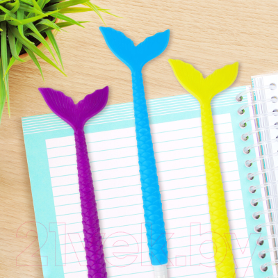 Ручка шариковая Юнландия Русалка / 143777