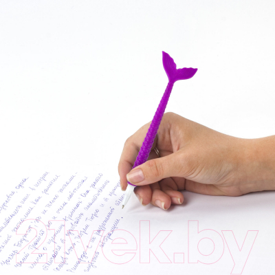 Ручка шариковая Юнландия Русалка / 143777