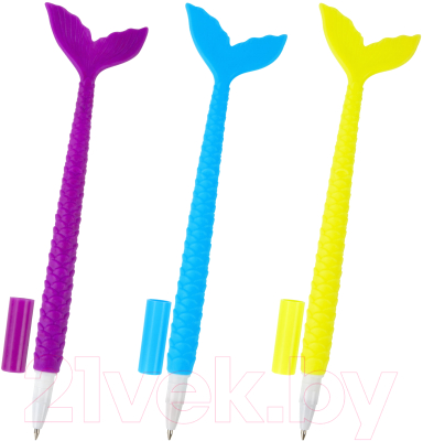 Ручка шариковая Юнландия Русалка / 143777