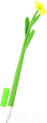 Ручка шариковая Юнландия Цветочек / 143779 - фото