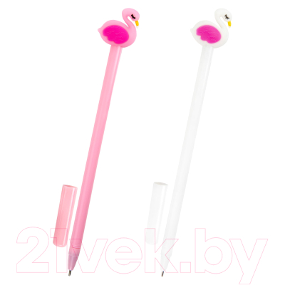 Ручка шариковая Юнландия Лебедь / 143801