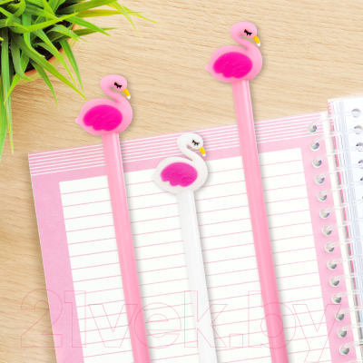 Ручка шариковая Юнландия Лебедь / 143801