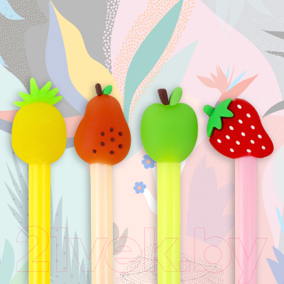 Ручка шариковая Юнландия Фрукт / 143810